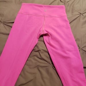 Luluemon Cropped leggings Wunder Reversible